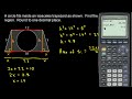 Geometry - Exam 2 Review Problem 14-06