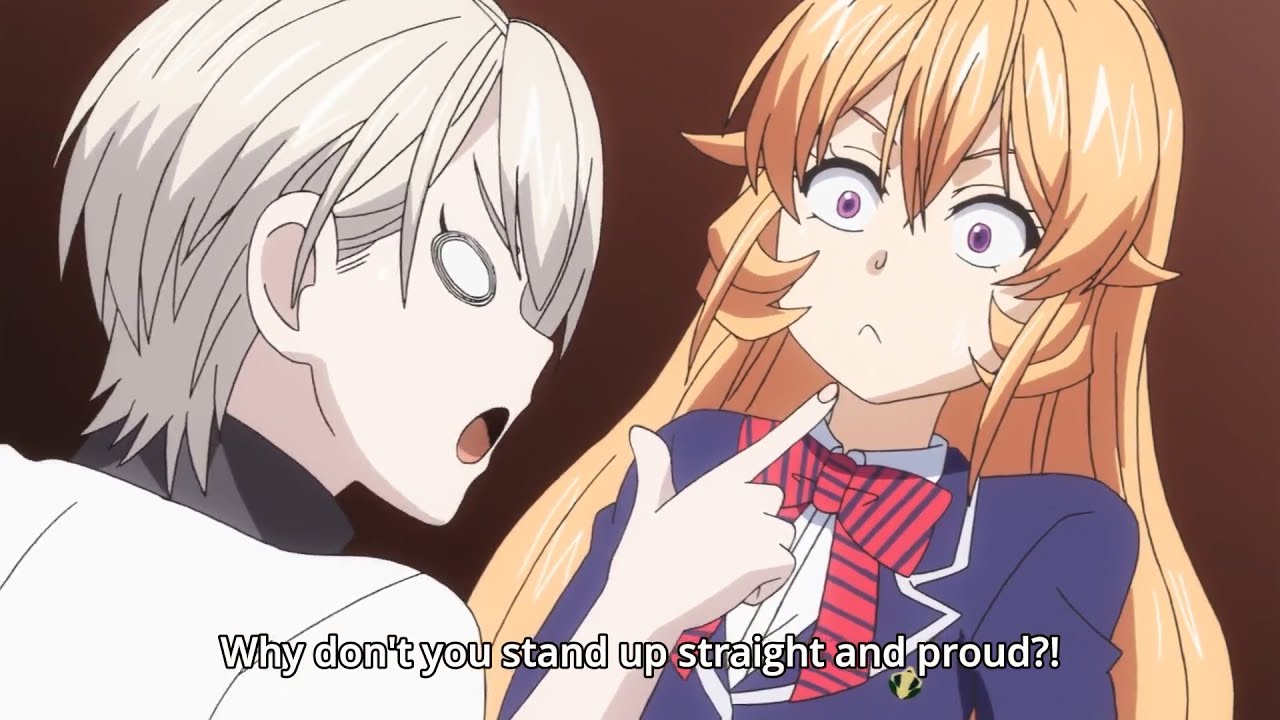 Food Wars! || アザミは遠月にある全ての研究会と独立機関を解散させる。アリスはアザミを叱責し、えりなに自らの力で立ち上がるよう告げる。|| 食戟のソーマ 神ノ皿 【最高の瞬間】