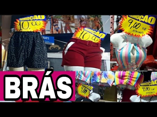 FEIRINHA DA MADRUGADA NO BRÁS SHORT DE 10,00 REAIS - PEÇAS LINDAS - TUDO  BARATO NA FEIRINHA NO BRÁS 