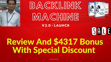 Backlink Machine 3.0 Review 👉Demo 🎁Bonuses🎁 Worth 💲4317👉[Honest Backlink Machine 3.0 Reviews]👇