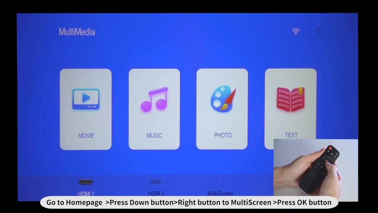 How to Wireless Cast Your Android Device to a VANKYO Projector YouTube