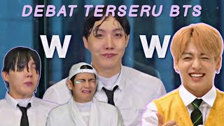 DEBAT TERSERU BTS (SAMBIL DI SIRAM AIR) | BTS Funny Moments (Sub Indo)