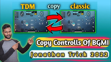 How To Copy BGMI Classic controlls In TDM 2022 Hindi | BGMI  Controlls Ko Classic TO TDM Kaise Le