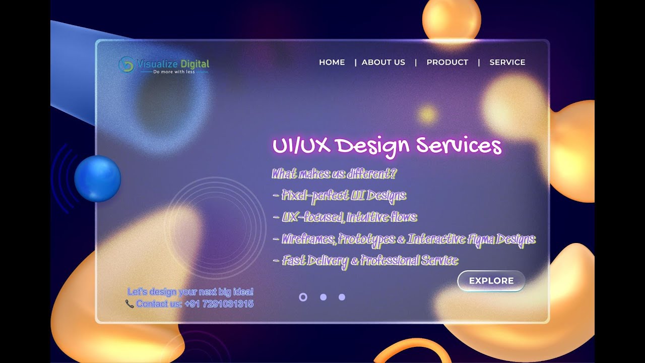 Introducing our professional UI/UX Design Services at Visualize Digital ...