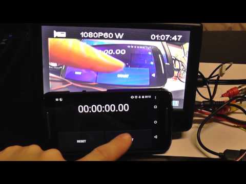 GitUp Git2 FPV Latency Lag Test