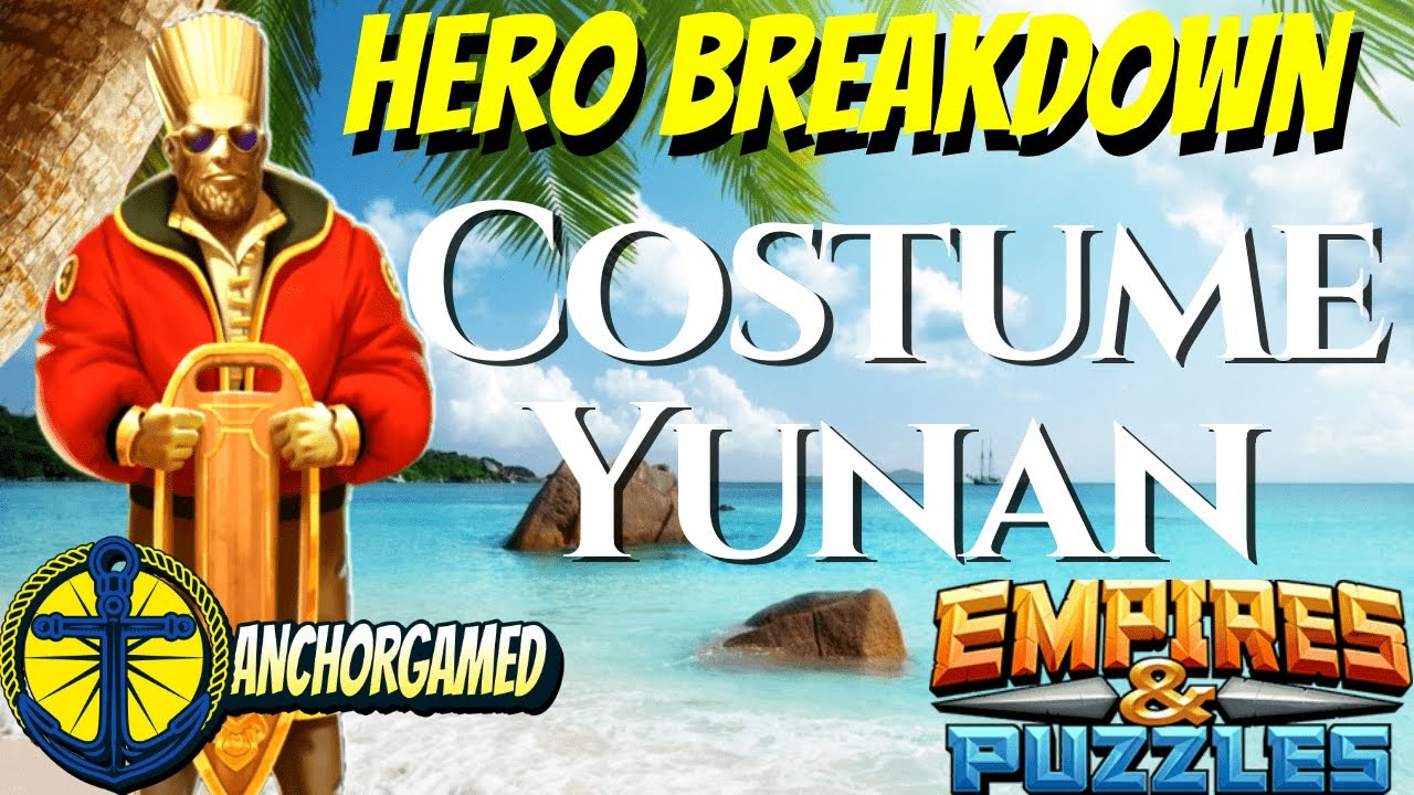 Costume Yunan Emnpires and Puzzles Hero Breakdown YouTube