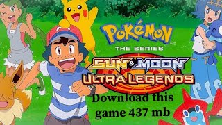 How to download pokemon sun and moon on any android 437 mb