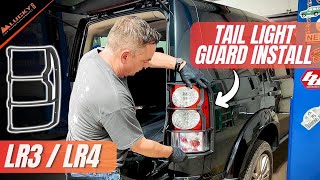 How to Install Tail Light Guards on Your LR3 LR4 Discovery 3 4  Lucky8 Off Road