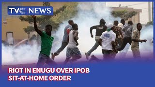 [Journalists Hangout] Hoodlums Run Riot In Enugu Over IPOB Sit-At-Home Order