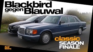 Mercedes C 250 vs. 560 SEL / Our Classic Season Finale (German)