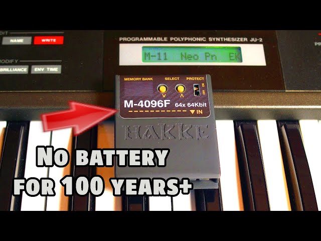 The ultimate memory cartridge for your vintage Roland gear - YouTube