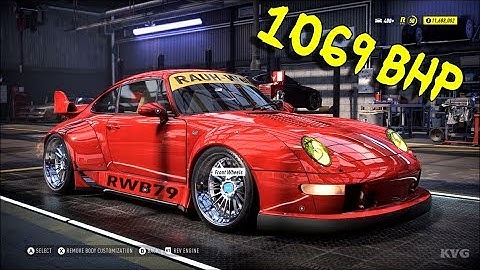 Need for Speed Heat - 1069 BHP Porsche 911 Carrera S 1997 - Tuning & Customization Car HD