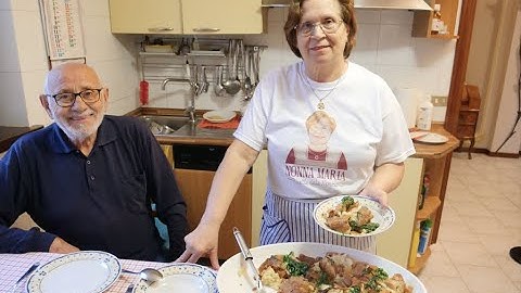 PANE COTTO CON LA RUCOLA - RICETTA DELLA NONNA MARIA
