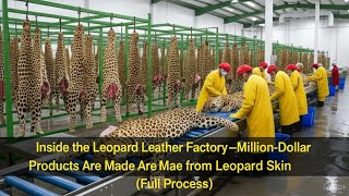 The Spotted Titan: Inside the Billion-Dollar Leopard Leather Factory