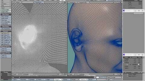 Lightwave UV map for 3D painting Part4 - What about Subpatch Interpolation? Figuring a new solution.