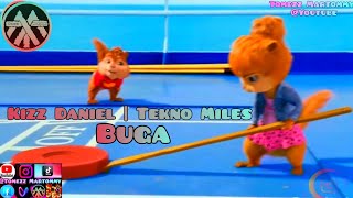Kizz Daniel ft Tekno Miles - Buga | Tomezz Martommy | Alvin & the Chipmunks | Chipettes