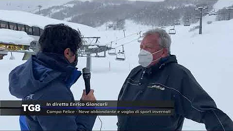 Quanti centimetri di neve ci sono a Campo Felice?