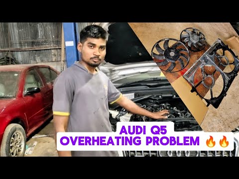 Audi Q5 overheading problem solve 🤔🤔#automobile #karspain #ahidul#