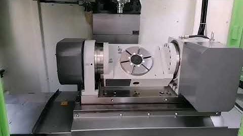 5 axis tilting rotary table for dealer