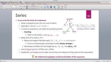 Java for Scientific Computing: Sequences & Series -- Part 3