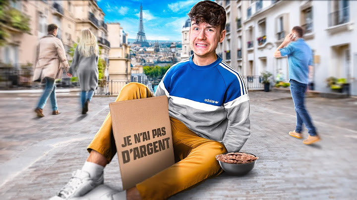 VIVRE 24H À PARIS AVEC 0€