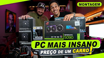 Montei um Super Computador que é mais caro que um Carro! #macmasi #unboxing