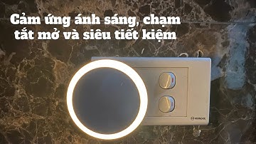 Đèn ngủ cảm ứng gắn trực tiếp và tiết kiệm điện | Thích mua sắm
