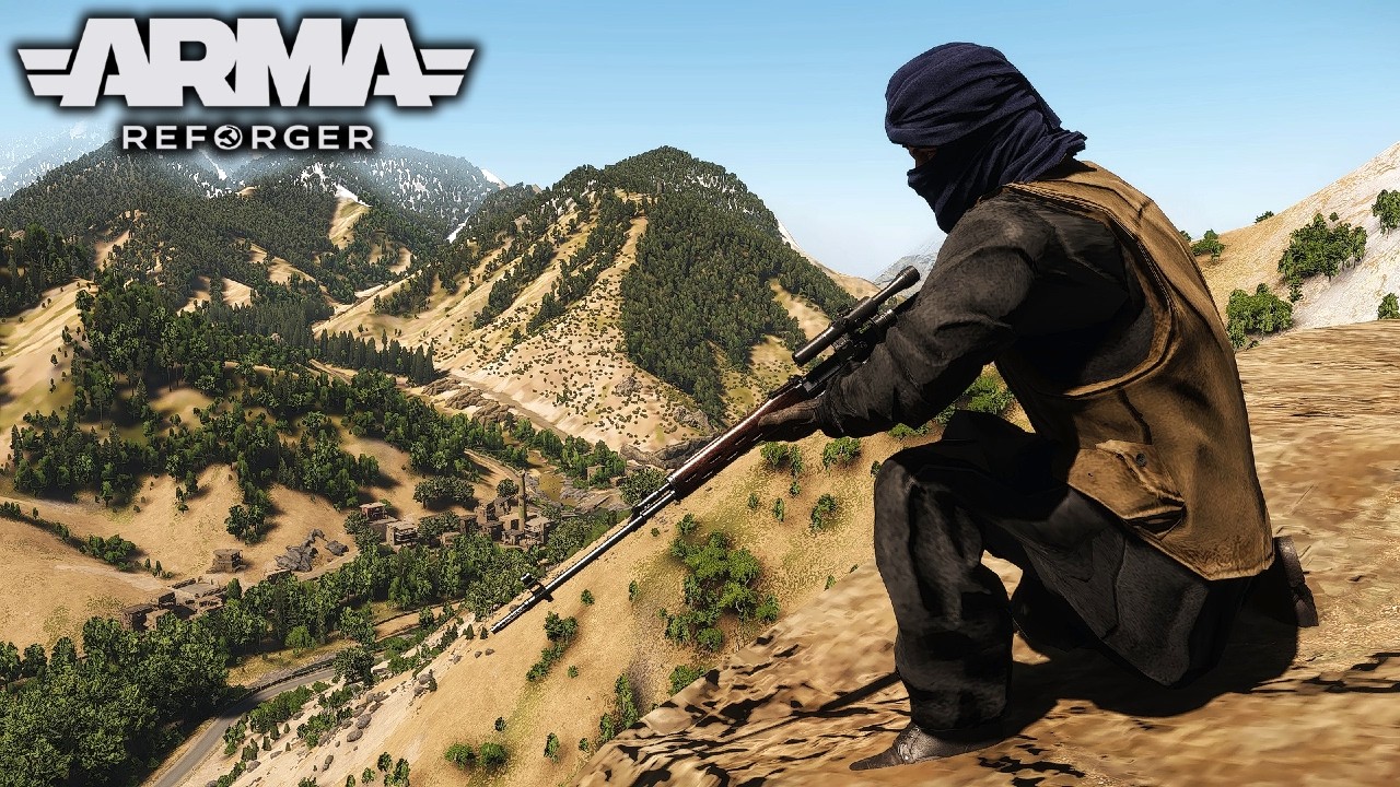 SNIPER INSURGENTE Cazando Jugadores con un Rifle de 130 Años | Arma Reforger