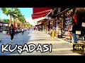 KUŞADASI CITY CENTER VIRTUAL WALKING TOUR | November 2022 | 4k UHD 60fps