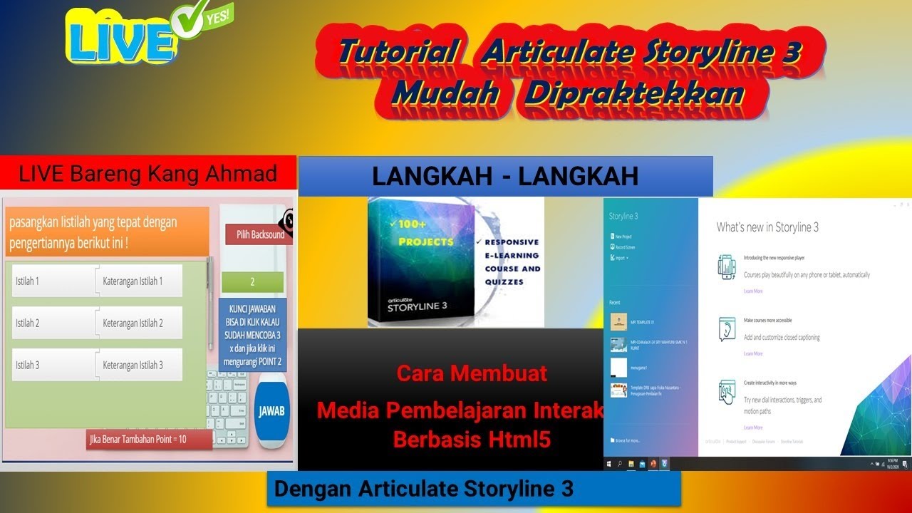 Cara Membuat Media Pembelajaran Interaktif Berbasis Html5 Dengan