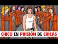 El Único Chico En Una Prisión De Chicas | Mi Historia Animada