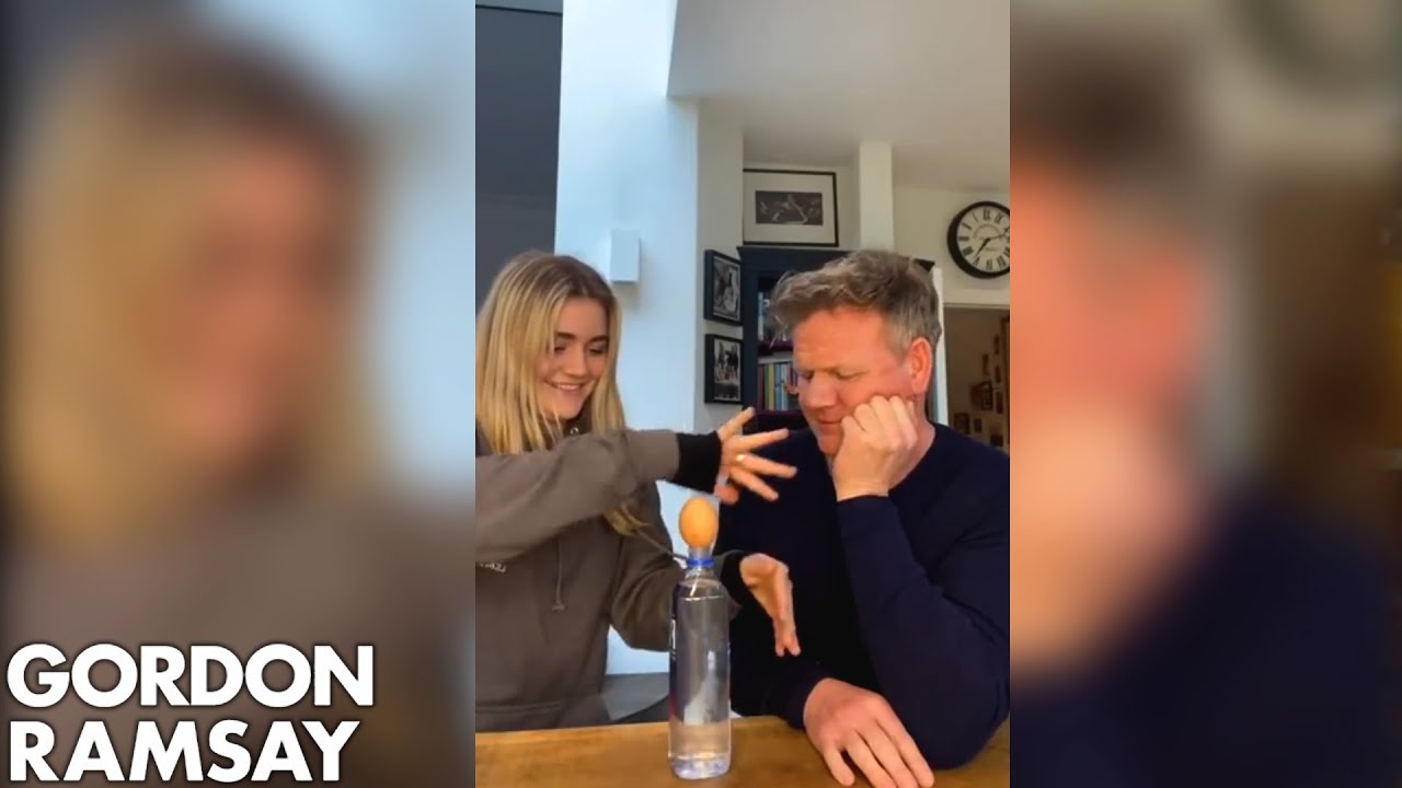 Gordon Ramsay Gets Egged by Tilly