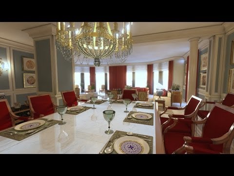 Beautiful luxury life style interior design visualization | Moko3D