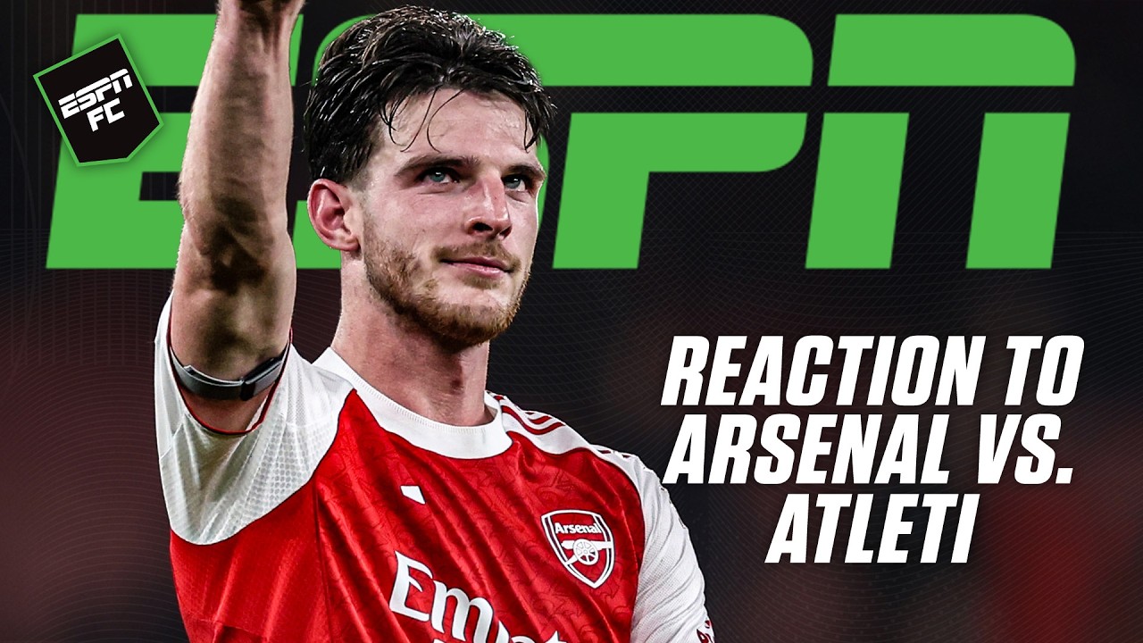 FULL REACTION: Arsenal DOMINATE Atletico Madrid in Champions League match 👀 | ESPN FC