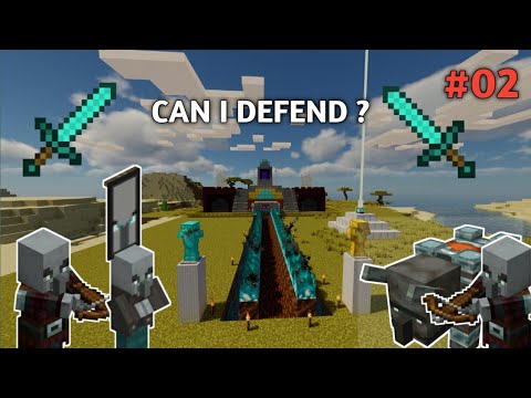 CAN I WIN PILLAGERS RAID AGAINST MY CASTLE ? | MINECRAFT | #02 - YouTube