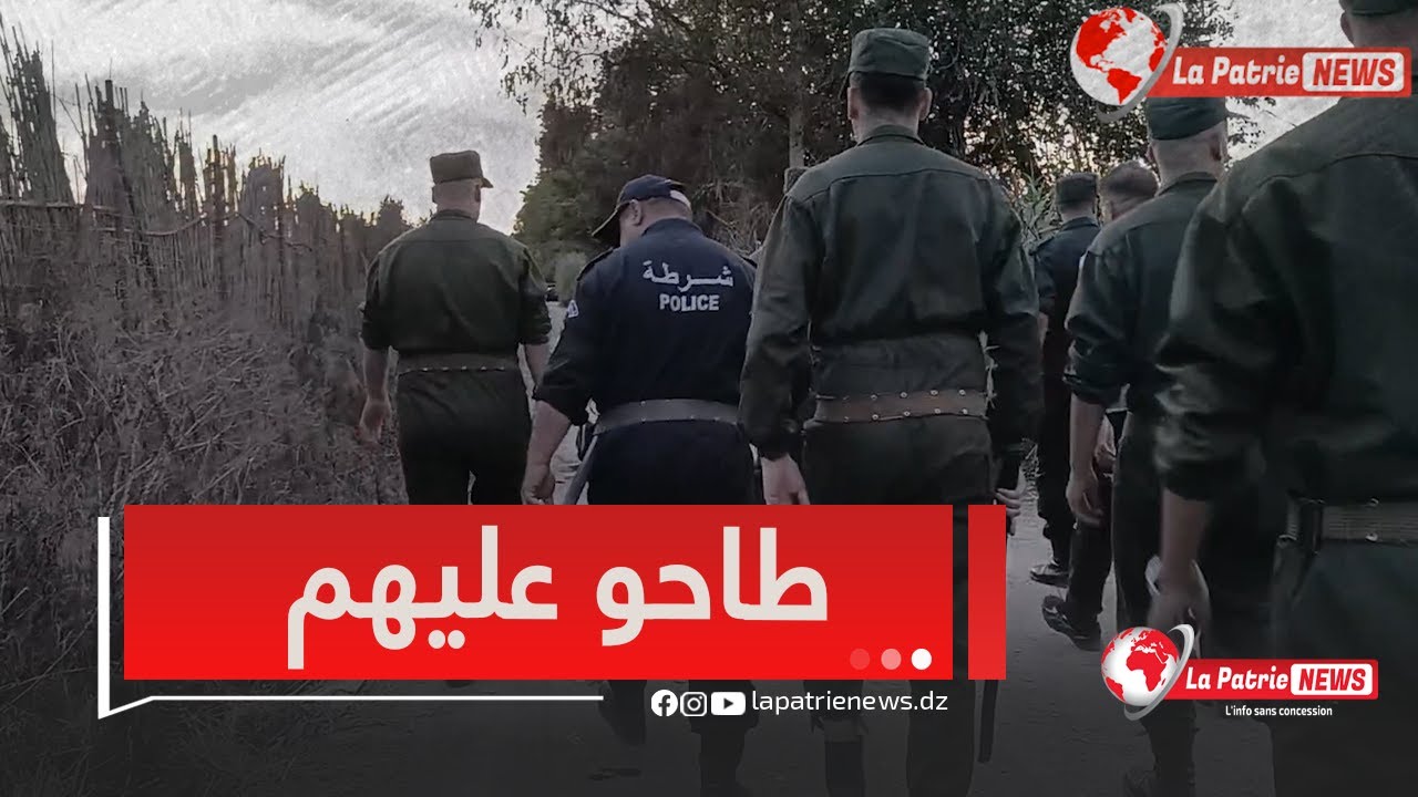 #شاهد ..شرطة البليدة في أقوى مداهمة لأحد الأحياء