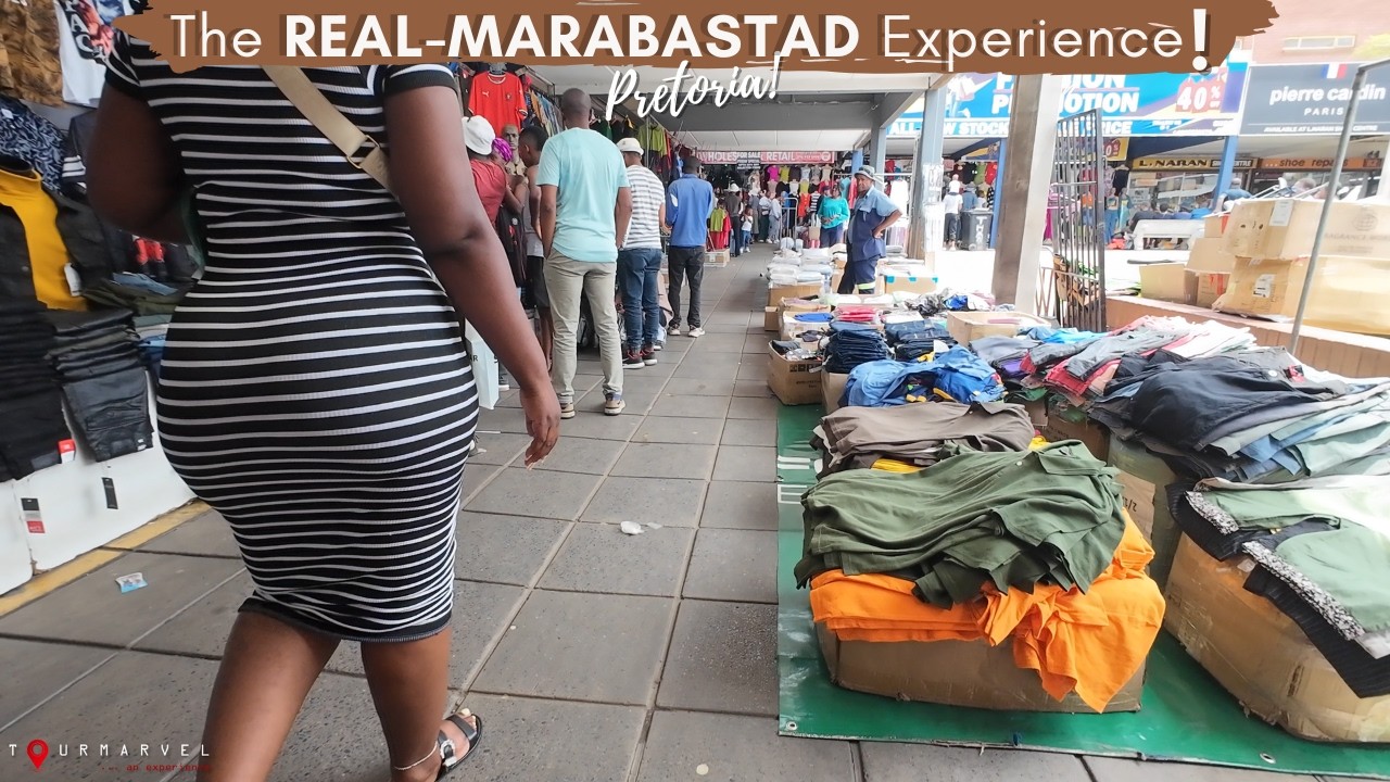 🇿🇦 South Africa | Pretoria: Exploring The CROWDED Marabastad SHOPPING Precinct! #tourmarvel