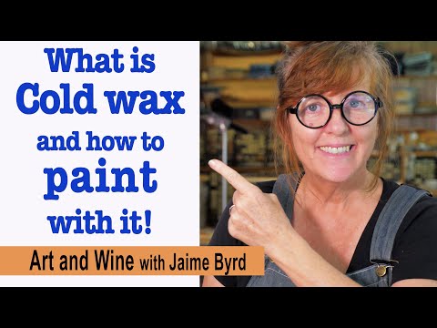 Video: How To Paint With Wax