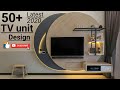 2020 TV unit design, modular TV unit design, best TV unit design, 2020 TV panel, living room TV unit