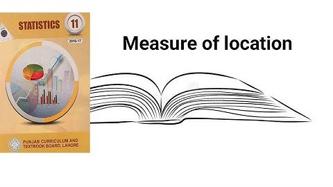 Measure of location ch 3 lec 7