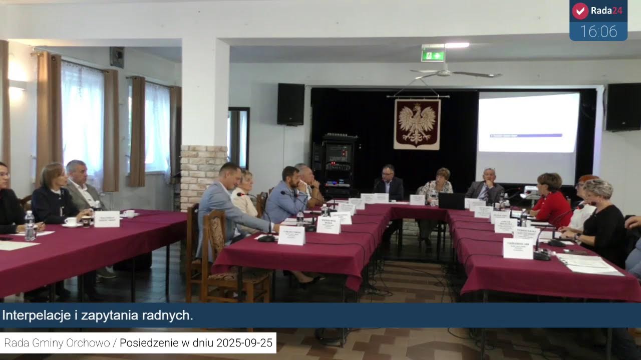 Urząd Gminy Orchowo – transmisja na żywo