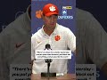 Dabo Swinney on the regular season being a 'marathon, not a sprint' 🤔 #clemson #cfb #football