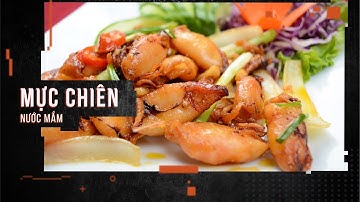 Cách làm Mực Trứng Chiên Nước Mắm thơm ngon nức mũi, nhâm nhi ngày mưa | Hướng Nghiệp Á Âu