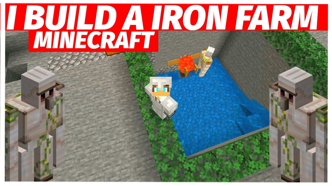 I BUILD A IRON FARM IN MINECRAFT SURVIVAL SERIES |RAJ GAMING| - YouTube
