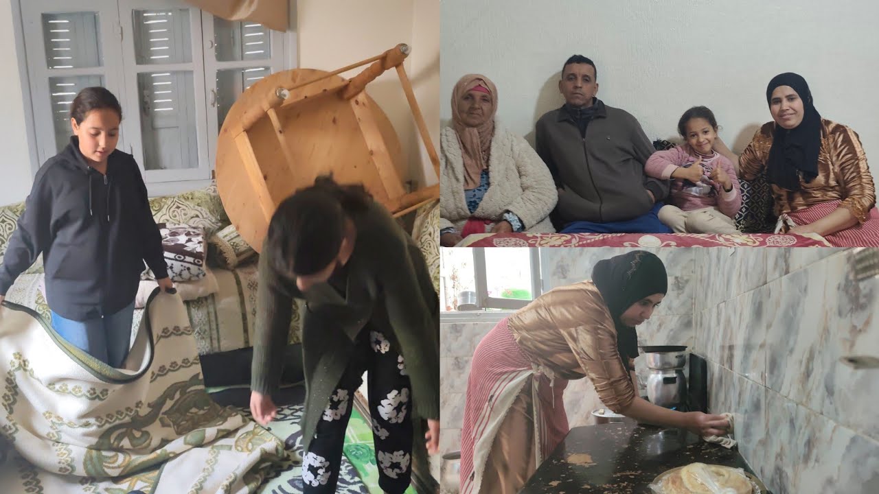 لبنات كبروا تبارك الله🥰تعاونا على شغال دار لابد من تخمال🤗ملاك أو عݣوزتي معمرين علينا الدار☺️