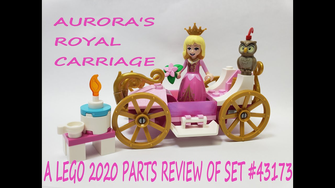 usund mave Forventer LEGO 2020 PARTS REVIEW! Aurora's Royal Carriage! Lego set #43173 - YouTube