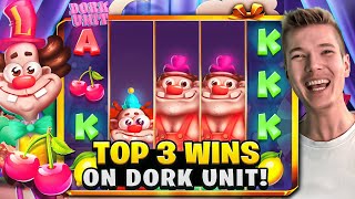 OUR BIGGEST WINS ON DORK UNIT SLOT FROM HACKSAW!