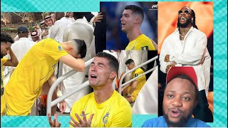 Cristiano Ronaldo CRYing Like A Baby / Burna Boy too Bad