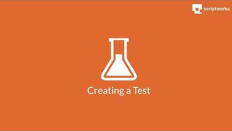 Scriptworks   Getting Started 4m45s