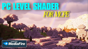 Top shaders for mcpe ( 1.21+) | Best shaders for minecraft pocket edition 😍